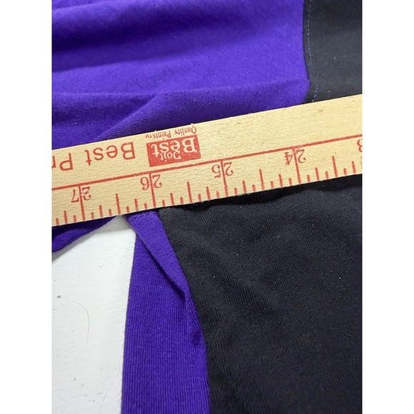 Nike Minnesota Vikings T-Shirt Short Sleeve Black/Purple Women XXL Two Tone - Picture 2 of 11
